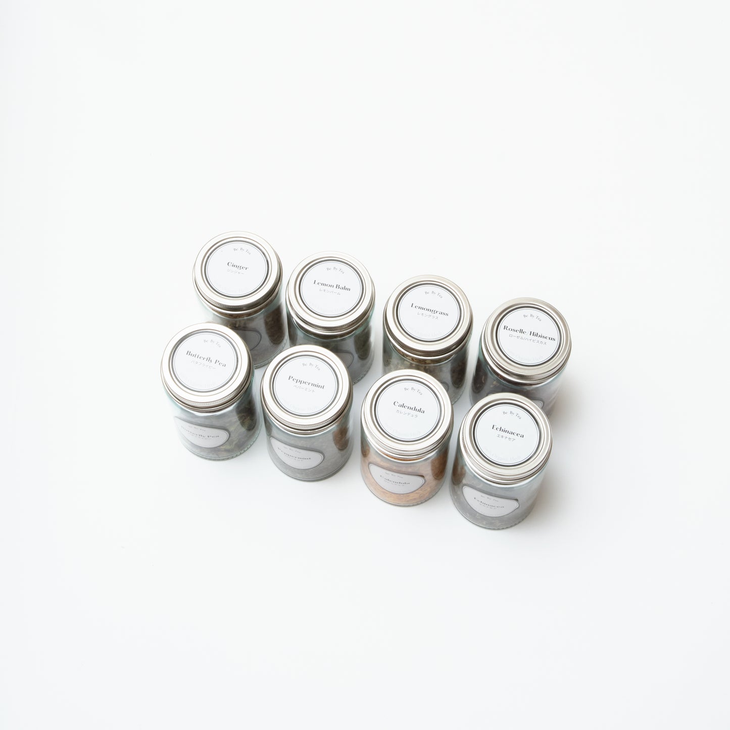 8種ハーブティーセット（キャニスター瓶付き）